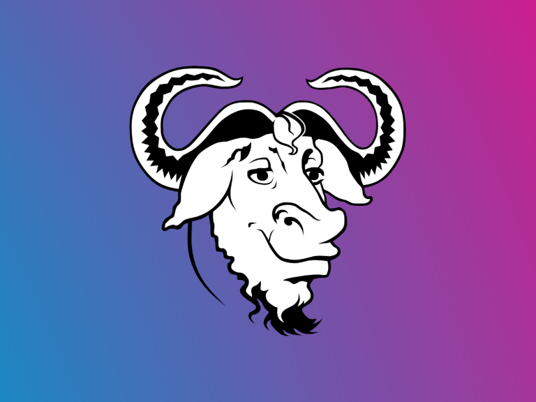 Logo des Betriebssystems GNU